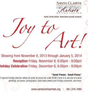 SCAA Joy to Art Artists Reception
