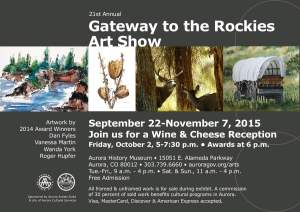 Gateway To The Rockies Art Show
