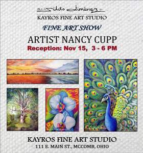 Nancy Cupp And Silvio Jimenez Art Show