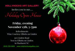Hollyhocks Art Gallery Open House