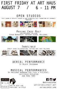 Artists Milepost Open Studios And First Friday