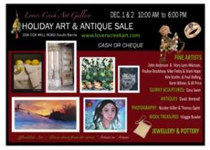 Lovers Creek Holiday Art and Antique Sale Lovers Creek Holiday Art and Antique Sale