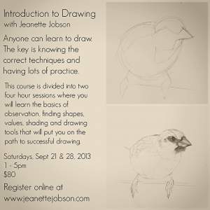 Introduction To Drawing Workshop