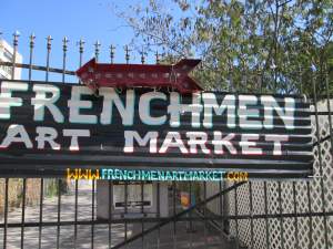 Art Showing At The Frenchmen Street Art Market