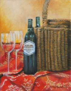 Paintings And Pinots Paint A Long At The Wine...
