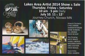 Lakes Area Artists Fine Art Show And Sale 