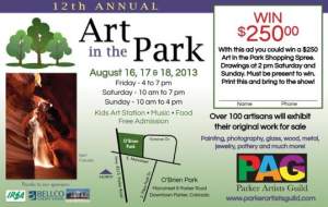 12th Annual Art In The Park