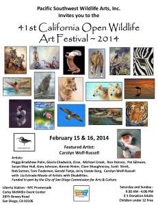 41st California Open Wildlife Art Festival 2014