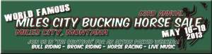 63rd Annual Miles City Bucking Horse Sale 