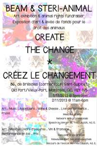 Create The Change Art Exhibit To Raise Funds For...