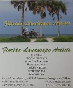 Artist Reception for Florida Landscape Artists