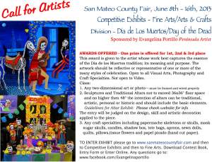 Dia De Los Muertos - Competitive Fine Art Exhibit