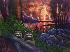 Fantasy Nature Painting Exhibit By Michael Frank