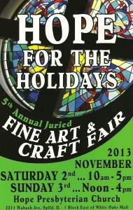 Hope For The Holidays Fine Art And Craft Fair