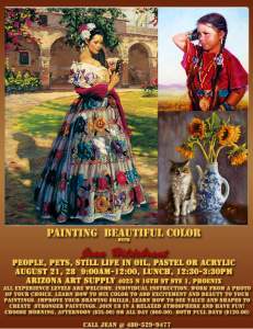 Painting Beautiful Color With Jean Hildebrant