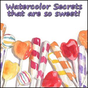 I Want Candy - Watercolor Painting Online Art...