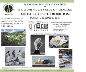 Artists Choice Exhibition