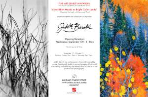 Judith Barath Fine Art Exhibit Invitation