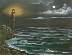 Midnight Lighthouse