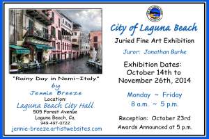 A Laguna Beach Juried Fine Art Exhibition