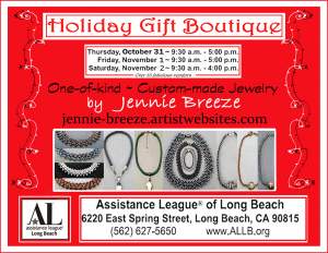 Jennie Breeze-Asst League of Long Beach Holiday Gift Boutique