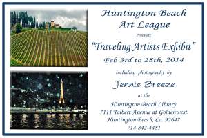 Huntington Beach Art League Presents Traveling...