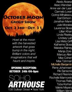 October Moon Group Show
