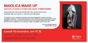 Maiolica Make Up Personale Di Gian Genta Egea...
