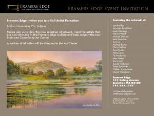 Framers Edge Artists Reception