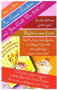 Book Signing And Ice Cream Creation Contest