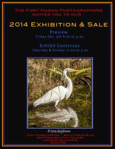 Fort Mason Photographers 2014 Exhibition And Sale...