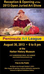 Peninsula Art League Open Juried Art Show...