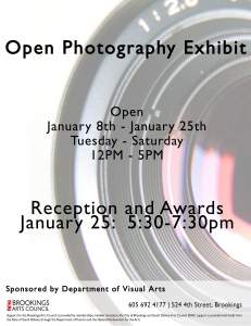 Open Photography Exhibit And Competition