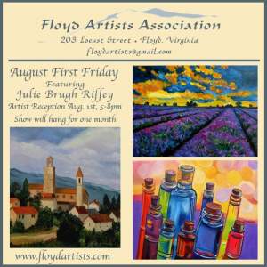 Floyd Artist Association- August Guest...
