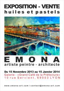 Emona Solo Art Show In Lyon
