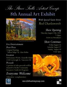 The Stave Falls Artist Group 8th Annual Art...