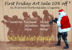 First Friday Art Sale