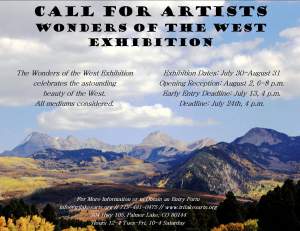 Call For Artists - Wonders Of The West Exhibition
