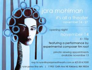 Jara Mohlman Solo Show Opening Night