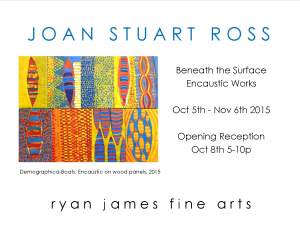 Joan Stuart Ross Beneath The Surface Encaustic...