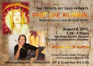 Demonstration With Richard Hawk And Paint Like An...