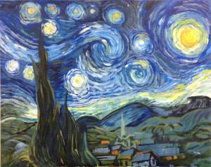 Painting Party Van Gogh Inspired Starry Night