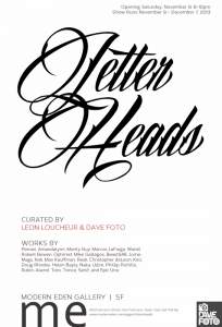 Letter Heads Curated By Leon Loucheur And Dave...