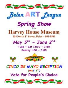 Belen Art League Spring Art Show