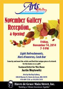 Arts By The Bay Gallery Announces Their November...