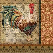 Artist Jean Plout Debuts  Vintage Rooster Series