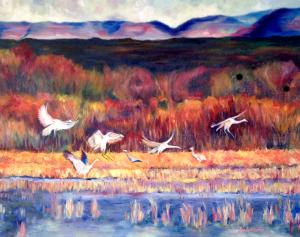 Artist, Linda Marie Carroll Will Show Her New Mexico Paintings