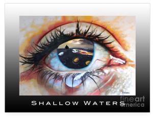Alameda Artist Linda Weinstocks Rendering Of Shallow Water