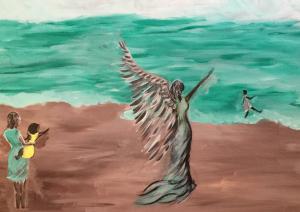 Art By Yoli Fae Spreading Her Wings
