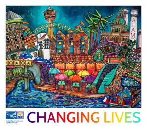 Local Artist Creates United Ways Campaign Poster